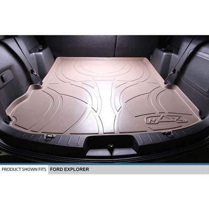 SMARTLINER Custom Fit Floor Liners For 2017-2019 Ford Explorer with 2nd Row Center Console