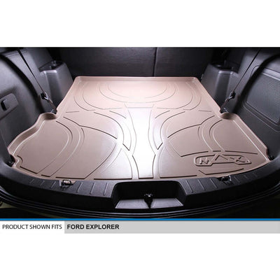 SMARTLINER Custom Fit Floor Liners For 2015-2016 Ford Explorer without 2nd Row Center Console