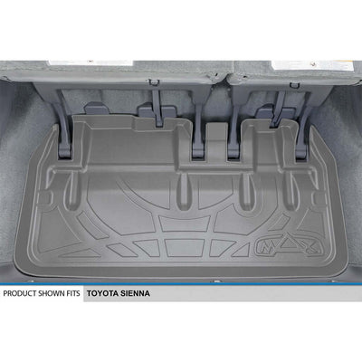 SMARTLINER Custom Fit Floor Liners For 2013-2020 Toyota Sienna (8 Passenger Model)
