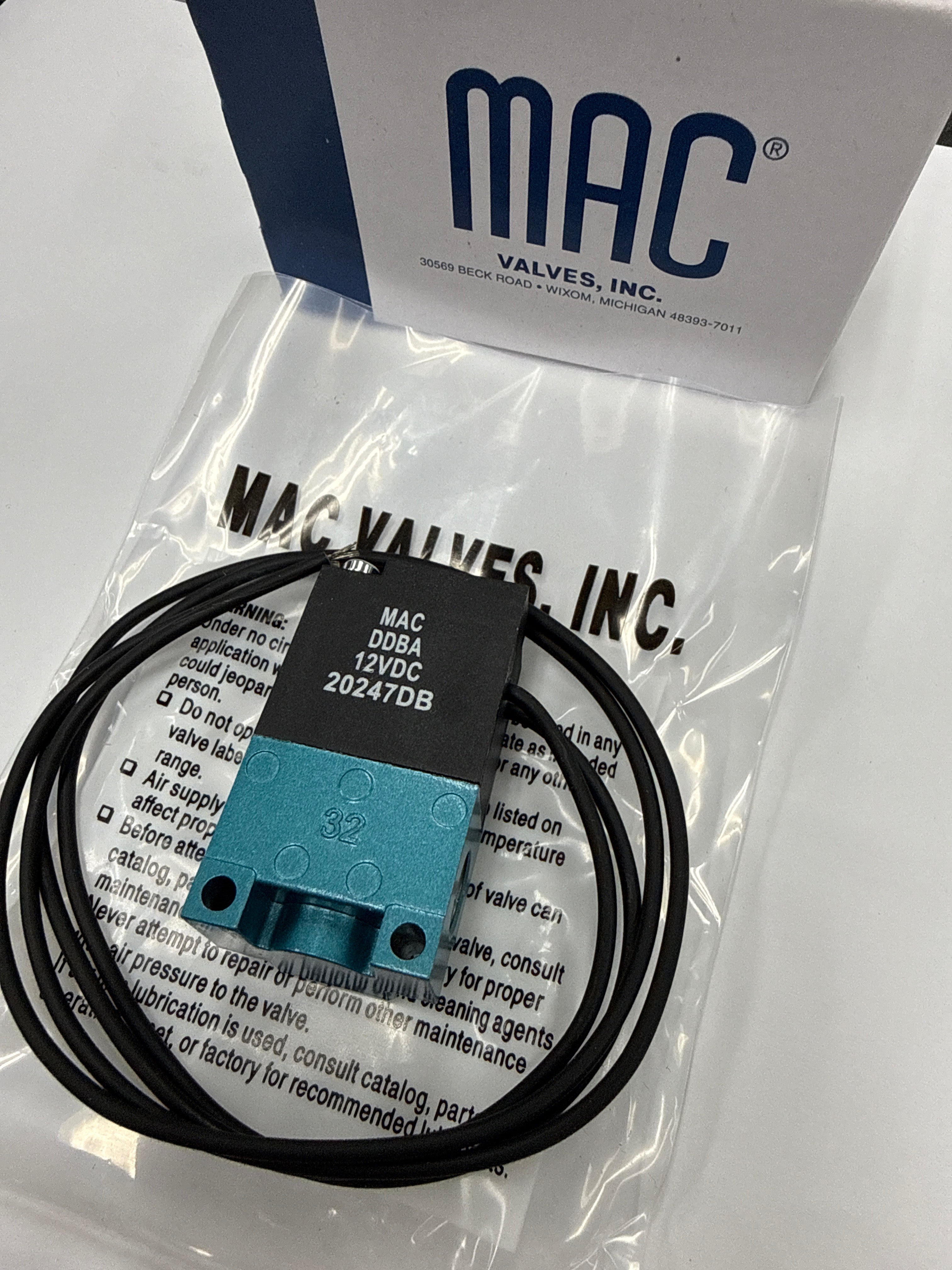 SPDZ1 MAC 35A 3-Port Boost Control Solenoid Valve – 12V 5.4W