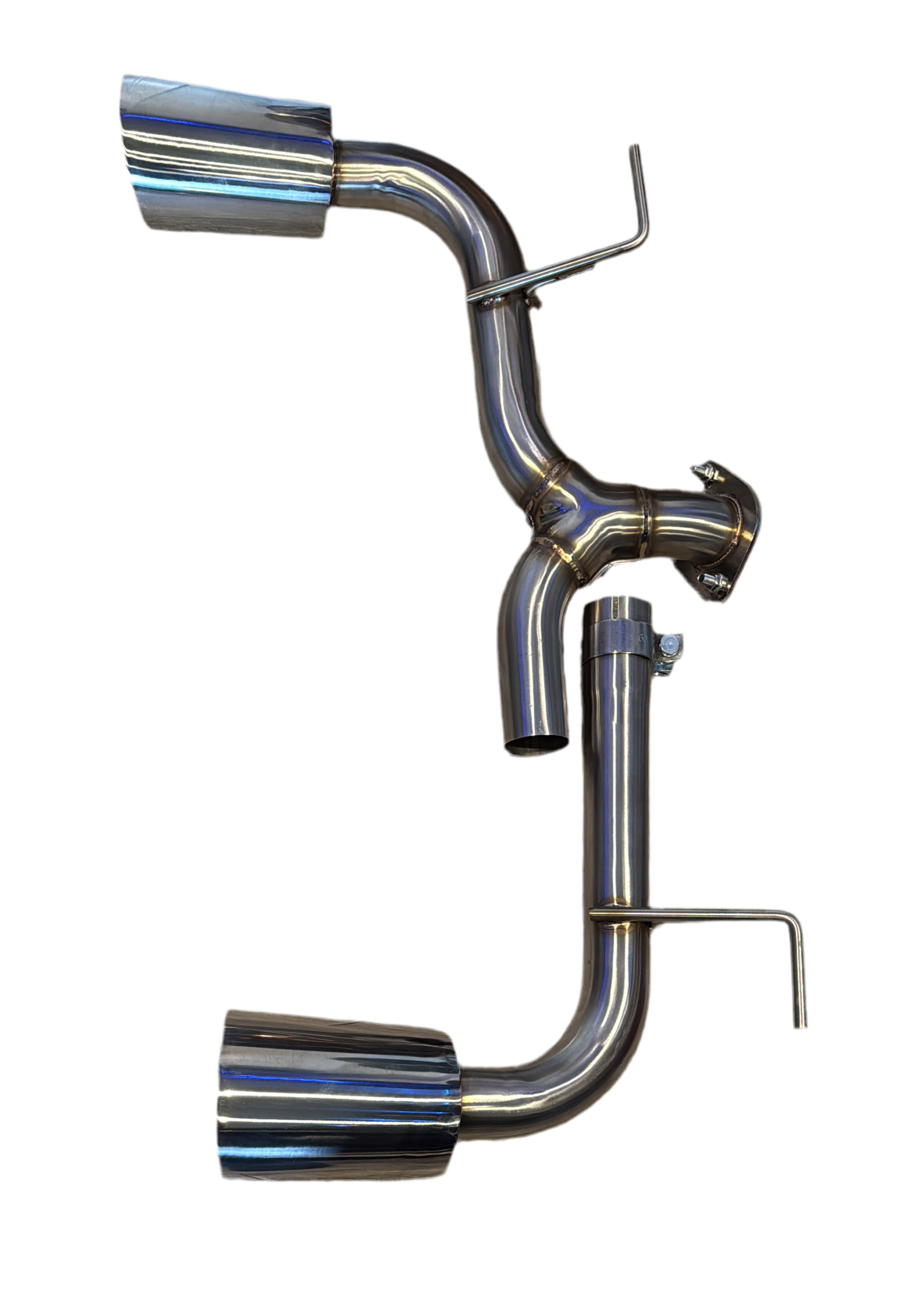 SPDZ1 5” Tip Stainless Steel Axle Back Exhaust Dual Wall Tips For 2022+ Subaru BRZ & Toyota GR86