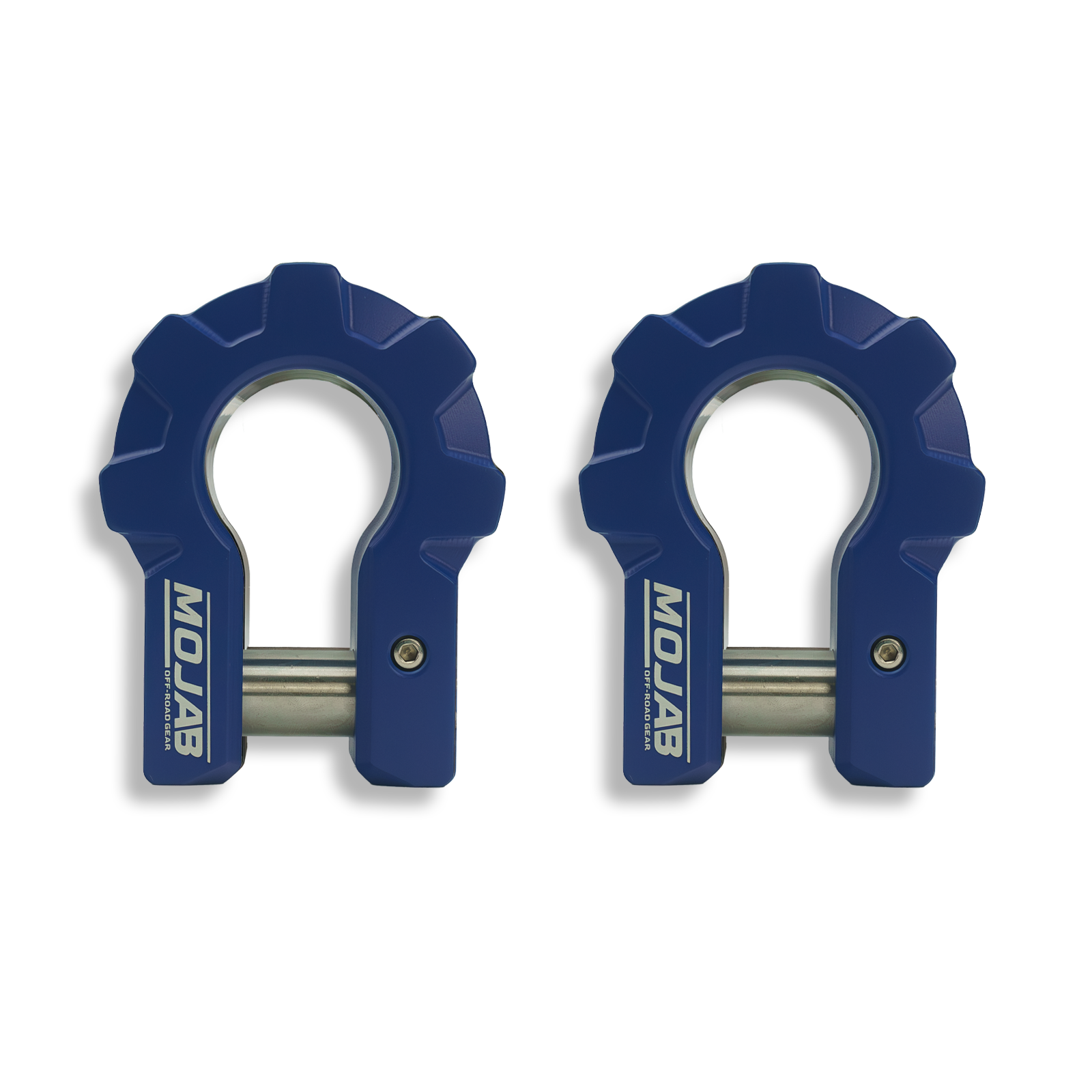 3/4'' Extreme duty Aluminum D-Shackle set (9T)-Ceramic coated (LIFETIME WARRANTY*)-Raw Shackles are scheduled for delivery during the week commencing July 6th