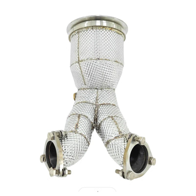 High Flow 304 Stainless Exhaust Downpipe for Audi SQ5 B9 3.0T