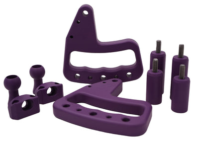Handles & Mirror Package for 2007-2018 Jeep Wrangler JK - CMM Offroad