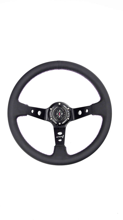 SPDZ1 Purple Lined Steering Wheel