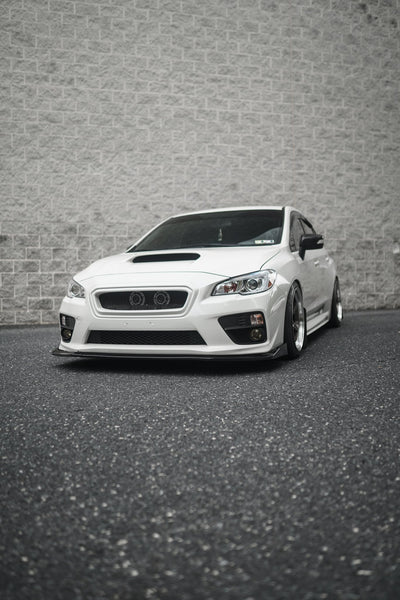 JDMuscle [15-17 WRX/STI] CS Style Front Bumper Grille-Paint Matched/Gloss Black