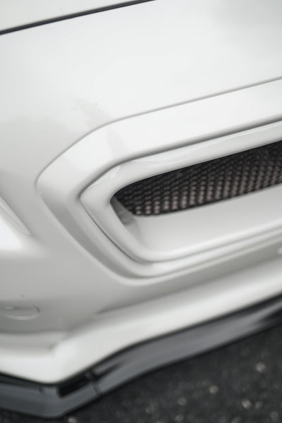 JDMuscle [15-17 WRX/STI] CS Style Front Bumper Grille-Paint Matched/Gloss Black