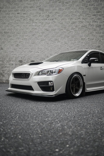 JDMuscle [15-17 WRX/STI] CS Style Front Bumper Grille-Paint Matched/Gloss Black