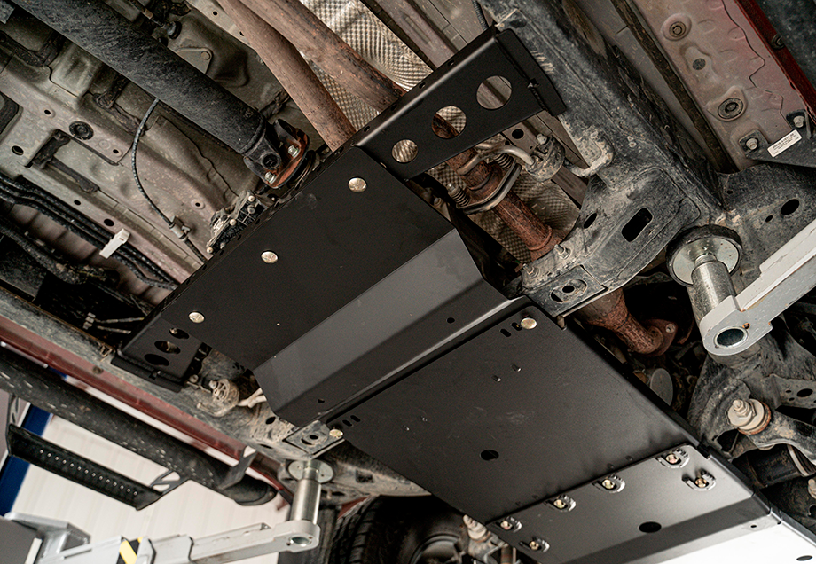 Cali Raised Transfer Case Skid Plate For 2016-2023 Toyota Tacoma