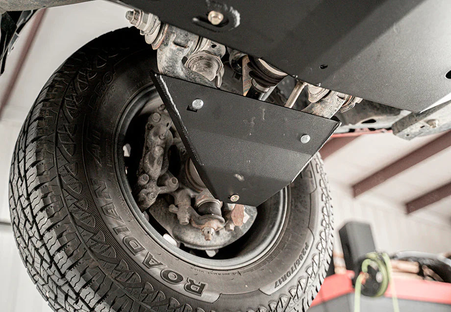 Cali Raised LED Lower Control Arm Skid Plate For 2010-2014 Toyota FJ Cruiser