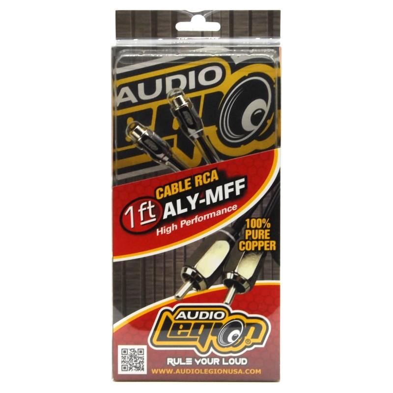 Audio Legion ALY-MFF | 1 ft RCA Adapter Cable - 1 Male to 2 Female