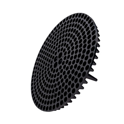 WASH&WHIPS Chenille Premium Scratch-Free Microfiber Lint-Free Blue Wash Mitt 8" x 10"in & Black Pitstop Particle Interceptor