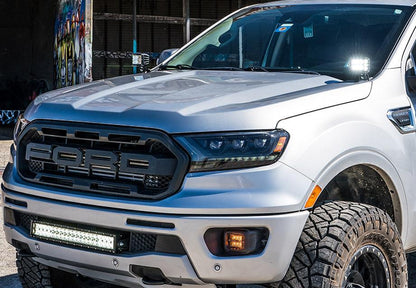 22" Bumper Hidden LED Light Bar Brackets Kit | Ford Ranger 2019-2022