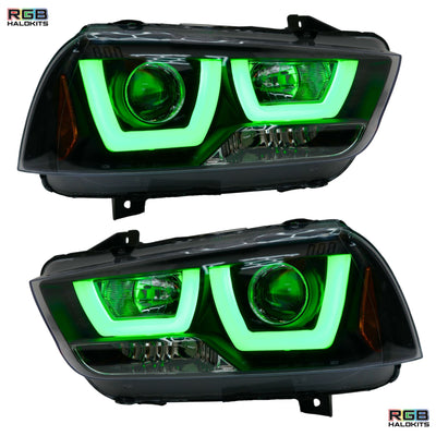 Dodge Charger Spec-D Multicolor Flow DRL Boards (2011-2014)