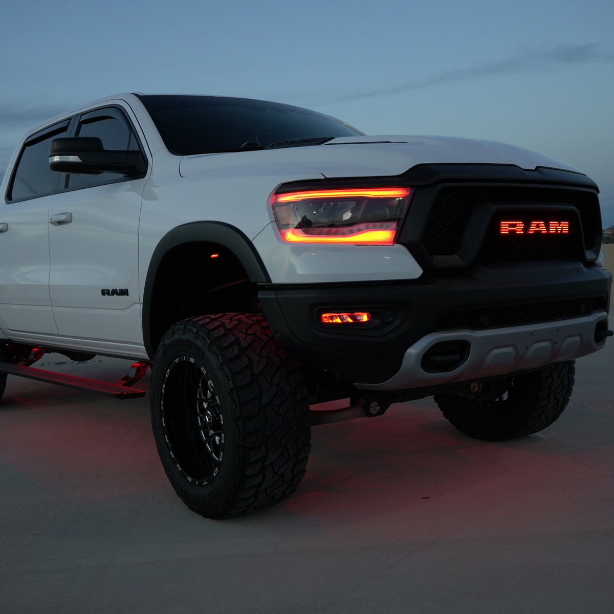 Ram 1500 (Mid-Level Trim) Multicolor DRL Boards (2019-2024)