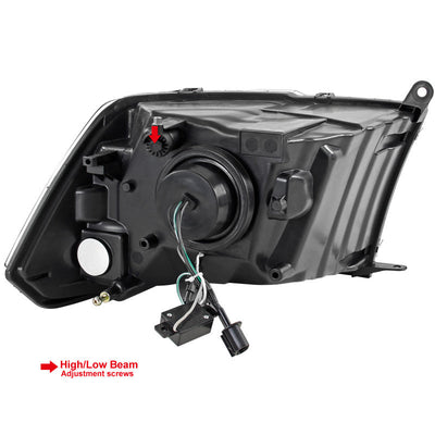 Spec-D 09-18 Dodge Ram 1500 Retro Projector Headlights Black
