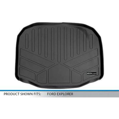 SMARTLINER Custom Fit Floor Liners For 2015-2016 Ford Explorer without 2nd Row Center Console