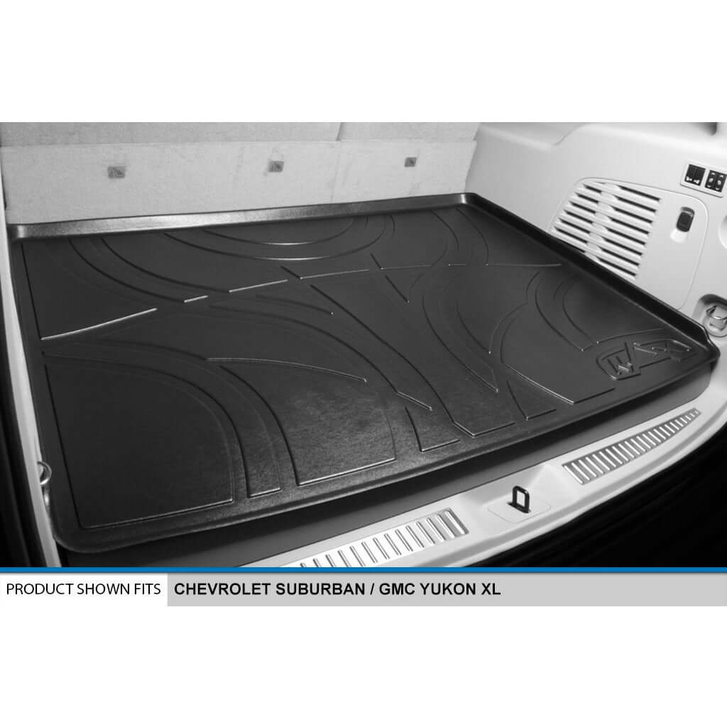 SMARTLINER Custom Fit Floor Liners For 2015-2020 Cadillac Escalade ESV with 2nd Row Bench Seat