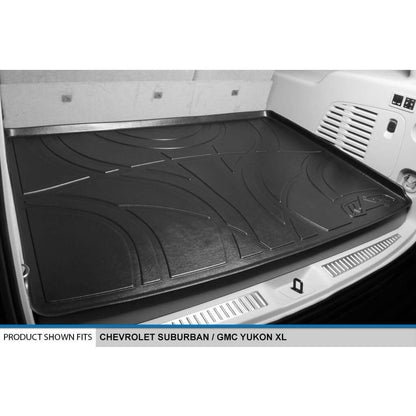 SMARTLINER Custom Fit Floor Liners For 2015-2020 Cadillac Escalade ESV with 2nd Row Bench Seat