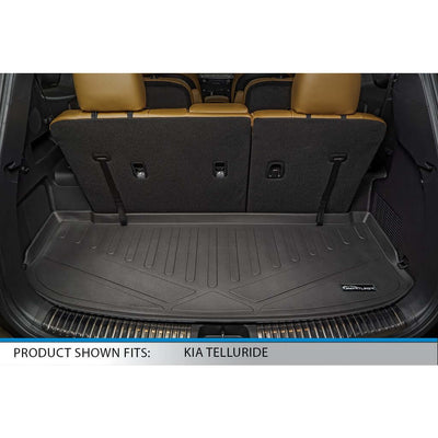SMARTLINER Custom Fit Floor Liners For 2020-2025 Kia Telluride with 2nd Row Bucket Seats No Center Console and No In Between Coverage