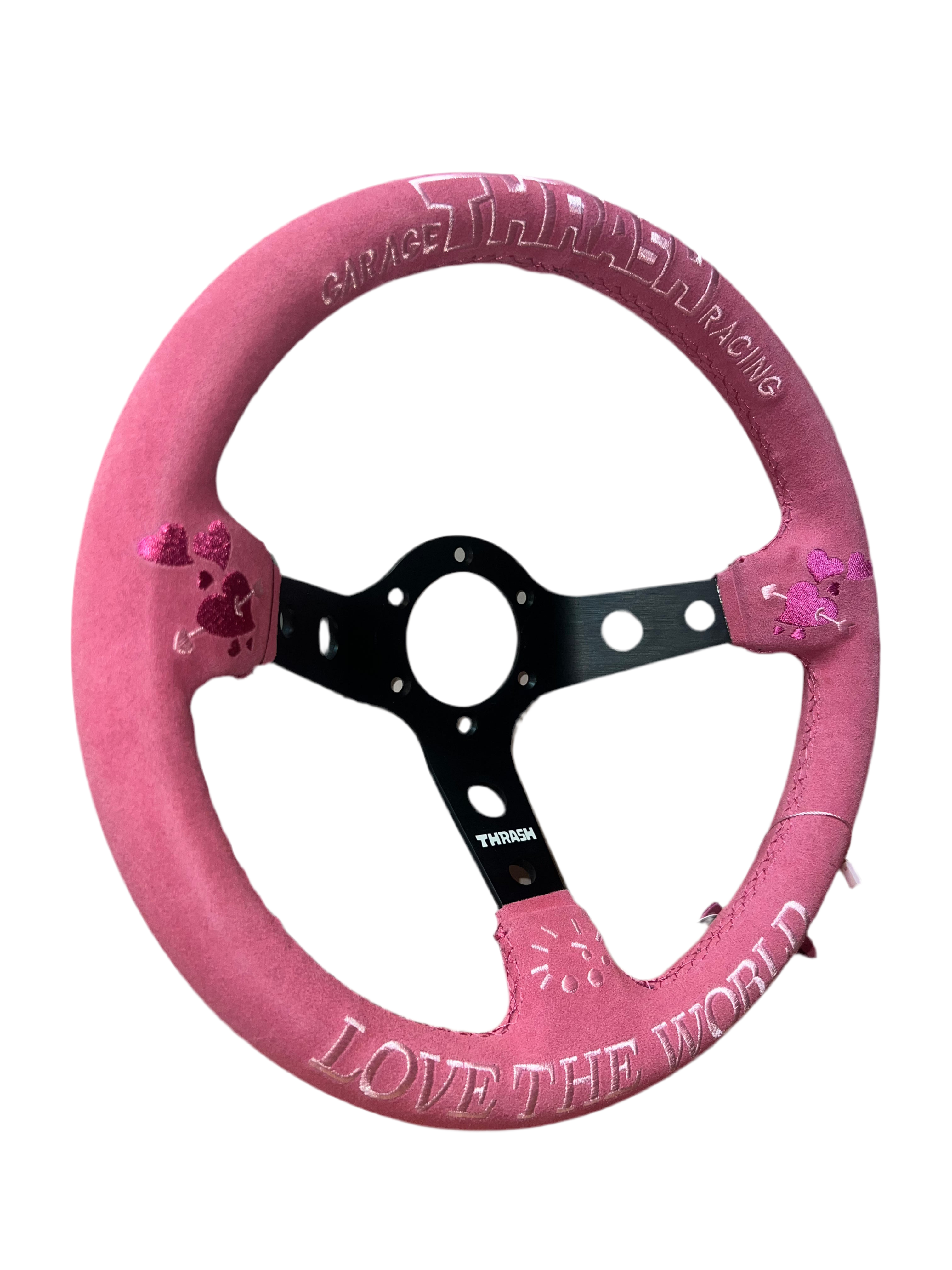2nd option Thrash racing Steering wheel (Love the world)