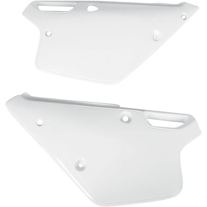 White Side Panels - YA02834046 for Select Yamaha Dirt Bikes