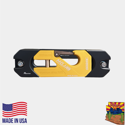 Aluminum Recessed Winch Shackle with Fairlead Kit, closed latch (LIFE TIME WARRANTY*)