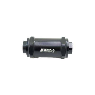 AN6 AN8 AN10 Inline Fuel Filter E85 Ethanol With 100 Micron Stainless Steel BLACK