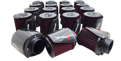 SPDZ1 Carbon Cover High Velocity 3” Inlet Intake Filter