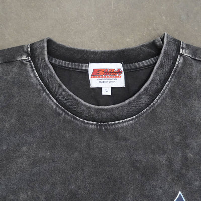 Vintage Acid Wash 250GSM Mad Engine Mitsubishi Evo Heavy Cotton Pre Shrunk T Shirt