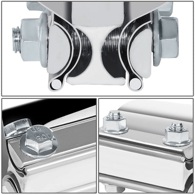 3.0" Lap Joint Exhaust Band Clamp Muffler Sleeve Coupler Stainless Steel