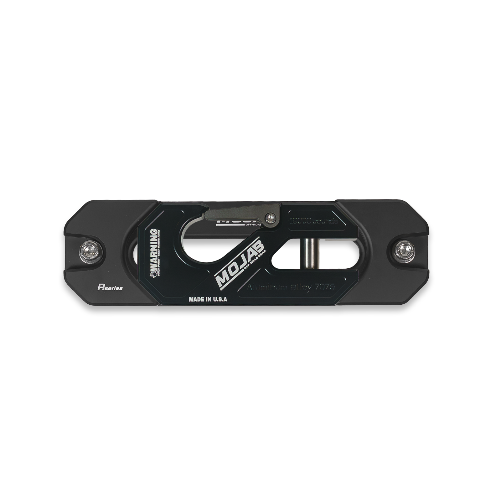 Aluminum Recessed Winch Shackle with Fairlead Kit.(LIFE TIME WARRANTY*)