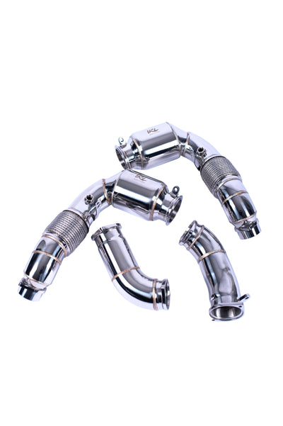 IRL G90 G99 M5 400 CEL Downpipes
