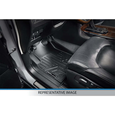 SMARTLINER Custom Fit Floor Liners For Double Cab 2014-2018 Silverado/Sierra 1500 - 2015-2021 2500/3500 HD