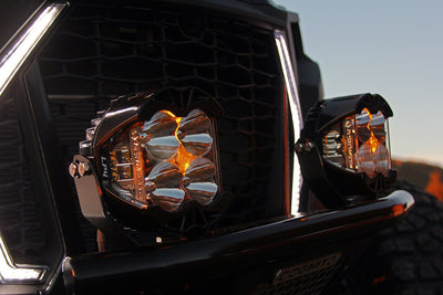Baja Designs LP4 Pro Driving/Combo LED - Amber (Pair)