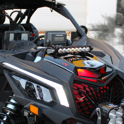 Baja Designs Can-Am S8 10 Inch Shock Mount Light Bar Kit - Clear