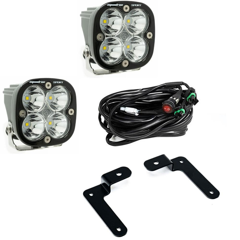 Baja Designs Jeep JL/JT Squadron Sport A-Pillar Light Kit