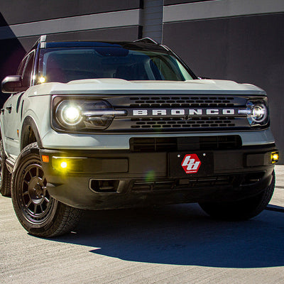 Baja Designs Ford Bronco S1 Fog Pocket Light Kit- Amber