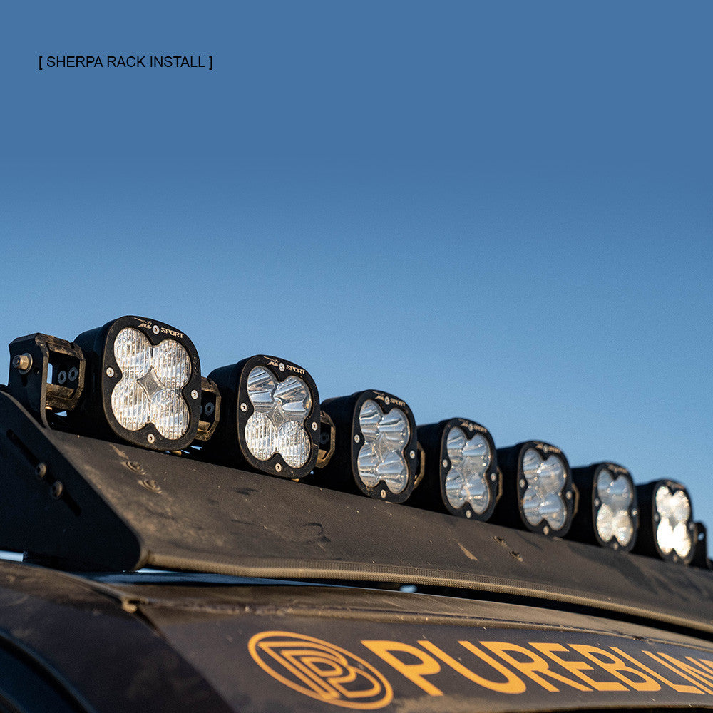 Baja Designs Toyota XL Linkable Roof Light Bar Kit For Prinsu/Sherpa Rack