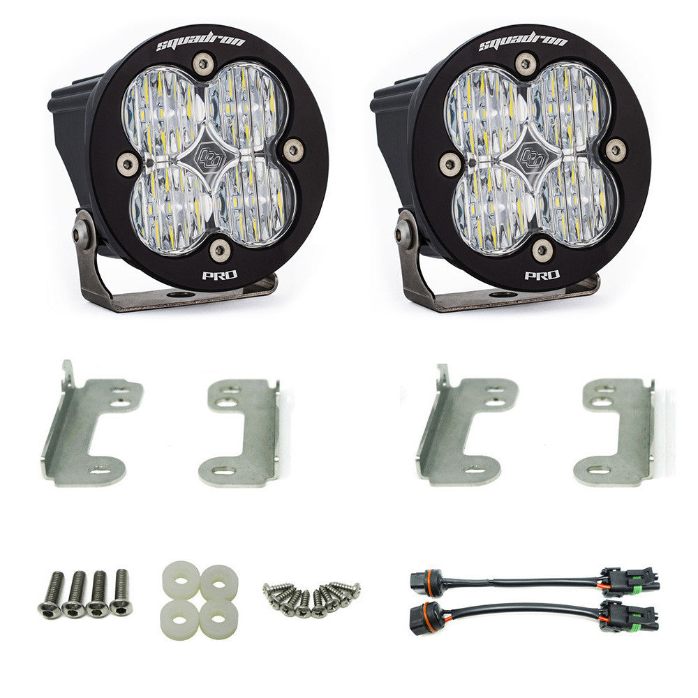Baja Designs Jeep JK Squadron-R Pro Fog Pocket Light Kit