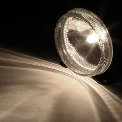 Universal Round 3.5 Inch Smoke Fog Lights with H3 Bulb