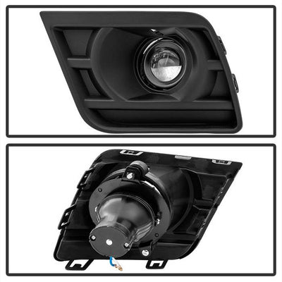 Spyder Chevy Camaro V8 14-16 (Fit SS/Z28/ZL1 Models) OEM Fog Light W/Switch - Clear FL-CCAM14-V8-C 5082411
