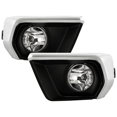SPYDER 21-22 Chevy Colorado OEM Style Fog Lights w/ Switch - Clear (FL-CCOL2021-C) 9050954