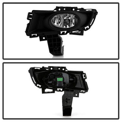 Spyder Mazda 3 07-08 4Dr OEM Fog Lights (Wont Fit Sports/Gt Or Htchback)w/swch Clear FL-CL-MAZ307-C 5020765