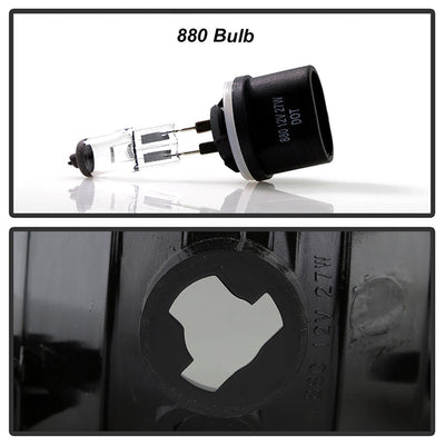 Spyder Chevy Silverado 07-13/Avalanche/Suburban OEM Fog Lights wo/switch Smoke FL-CSIL07-SM 5043245