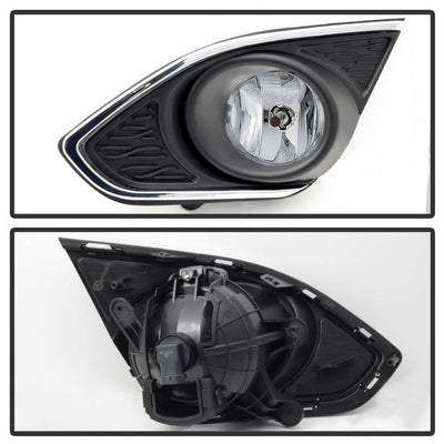 Spyder Chevy Spark 2013-2015 OEM Fog Light W/Universal Switch- Clear FL-CSPA2013-C 5080288