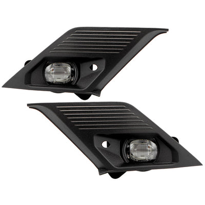 SPYDER Chevy Tahoe Suburban 2025+ OEM Style Full Led Fog Lights W/ Switch- Set FL-CSUB2025-LED-C 9055454