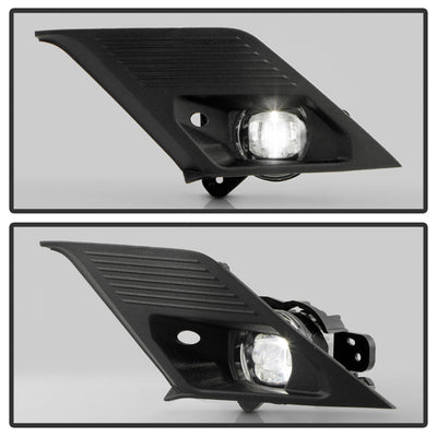 SPYDER Chevy Tahoe Suburban 2025+ OEM Style Full Led Fog Lights W/ Switch- Set FL-CSUB2025-LED-C 9055454