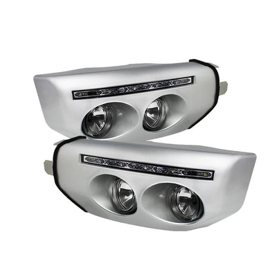 Spyder Toyota FJ Cruiser 07-14 Fog Lights W LED Daytime Running Lights w/swch- Clear FL-DRL-TFJ07-C 5070555