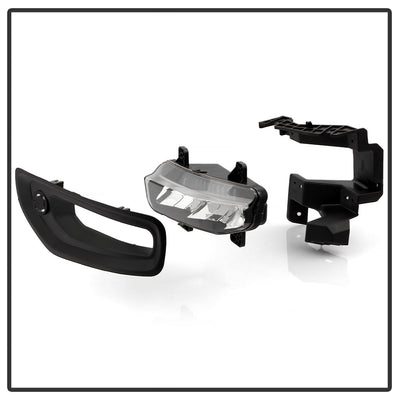 SPYDER 21-23 Dodge Ram 1500 TRX OEM Style LED Fog Lights w/ Switch (FL-DRTRX21-LED-C) 9054037
